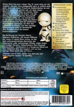 Per Anhalter durch die Galaxis - KEINE PANIK. - Deinen Planeten zu verlieren ist noch kein Weltuntergang. - Einzel-DVD - Neu & OVP